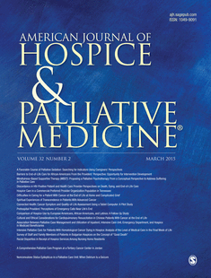 American Journal of Hospice and Palliative Care