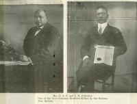 Dr. D. A. E. Johnston and Leroy Johnston