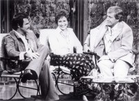 Alice Ghostley on the Merv Griffin show with Burt Reynolds and Merv Griffin in 1970
