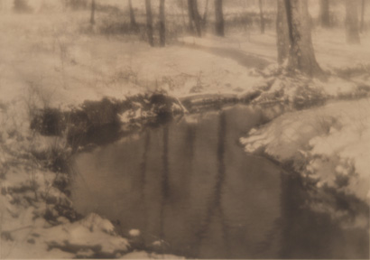 Twixt Winter and Spring, near Happy Hollow Farm, Fayetteville, Arkansas, circa 1923.