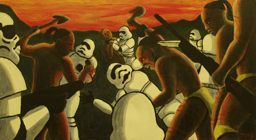 The Inevitable Defeat of the Storm Troopers by Keetoowah Warriors by Joseph Erb