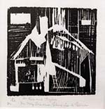In My Dreams, There is a Home - Jean Collins (woodcut)