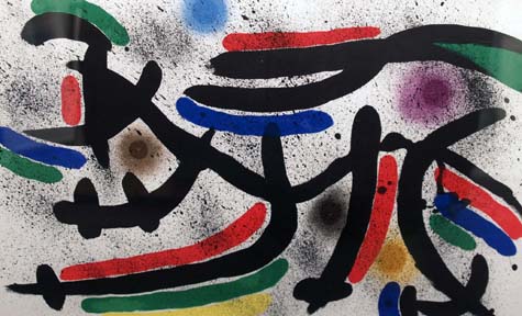 Illustration (lithograph) - Joan Miro
