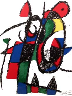 Untitled (lithograph) - Joan Miro