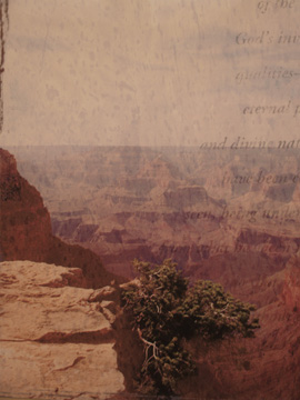 Grand Canyon #1 (digital collage on paper)
