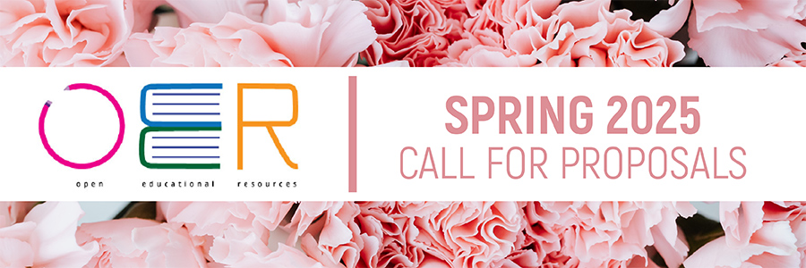 OER Spring 2025 Call for Proposals