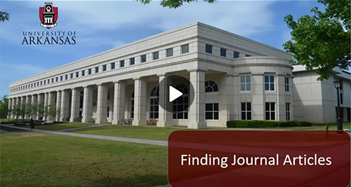 Finding Journal Articles