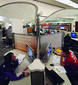 Computer lab in Mulllins Library